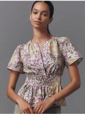 Anthropologie Top- Blouse
